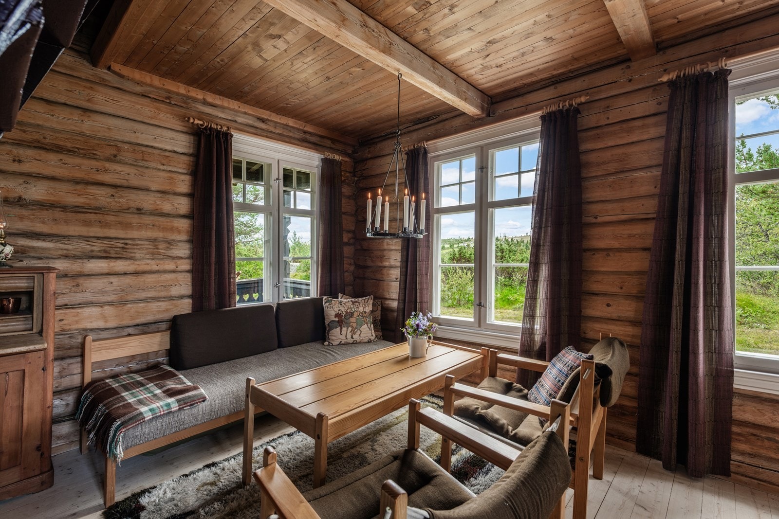 Trivelig sofahjørne. Galleribilde