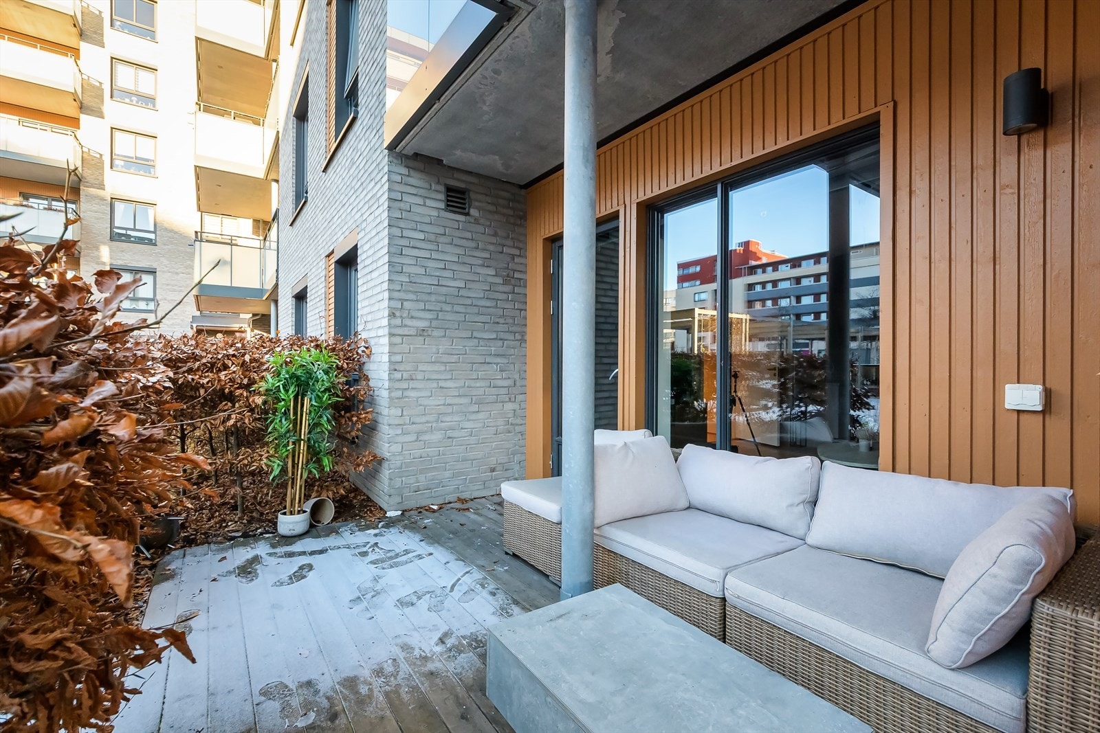 Her kan du nyte sene sommerkvelder. Galleribilde