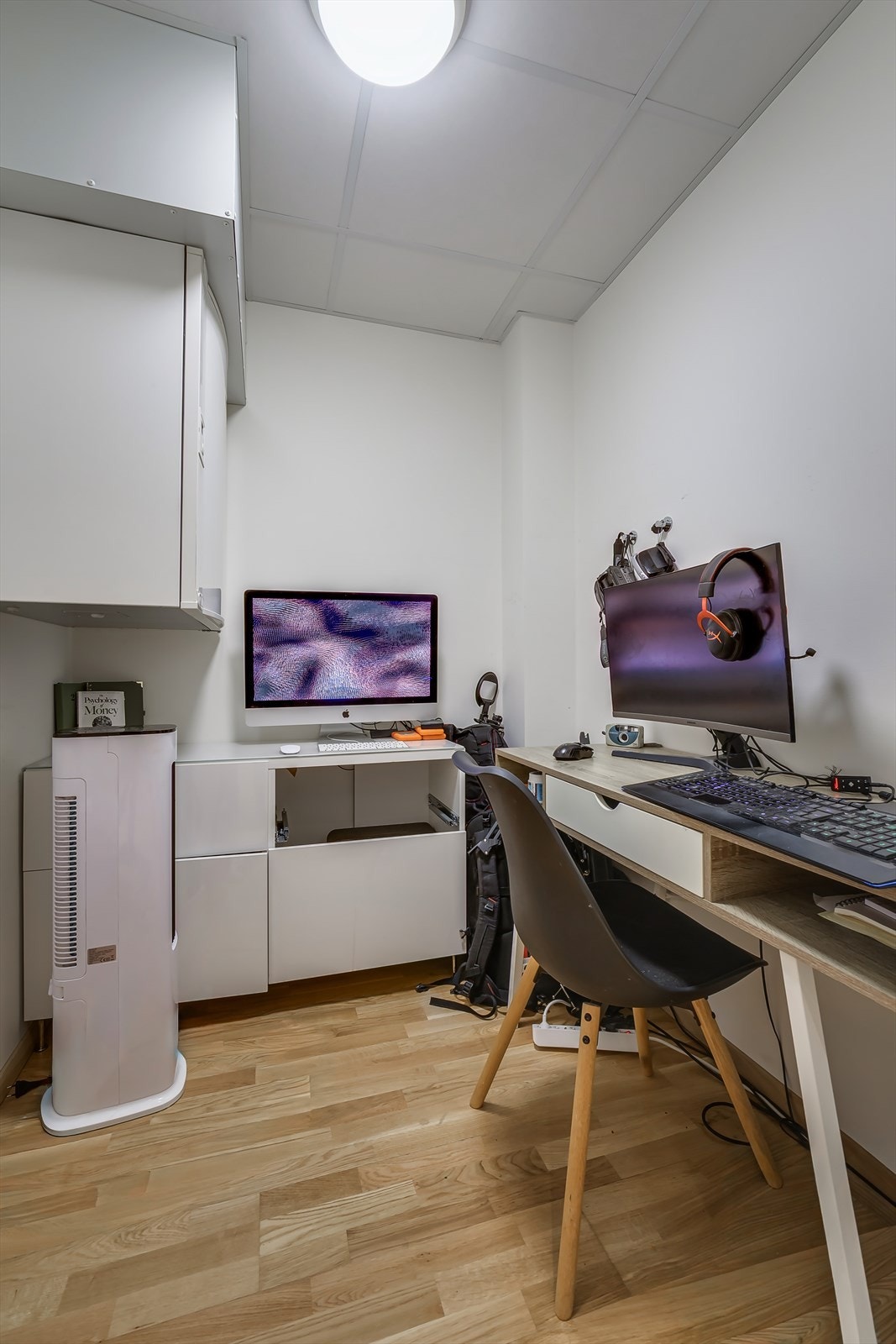 Her finner du også en bod som i dag brukes til hjemmekontor. Galleribilde