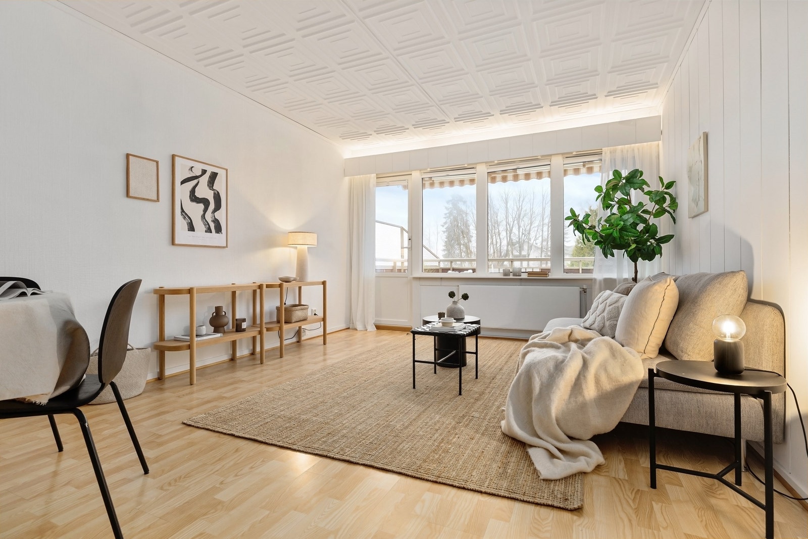 Leiligheten har en attraktiv og sentral beliggenhet i et rolig og barnevennlig område på Kalbakken Galleribilde