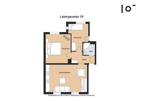 å. Plantegning 1. etg Galleribilde