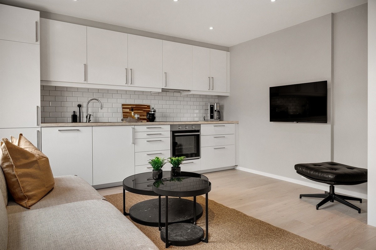 f. Stue / kjøkken 1. etg Galleribilde