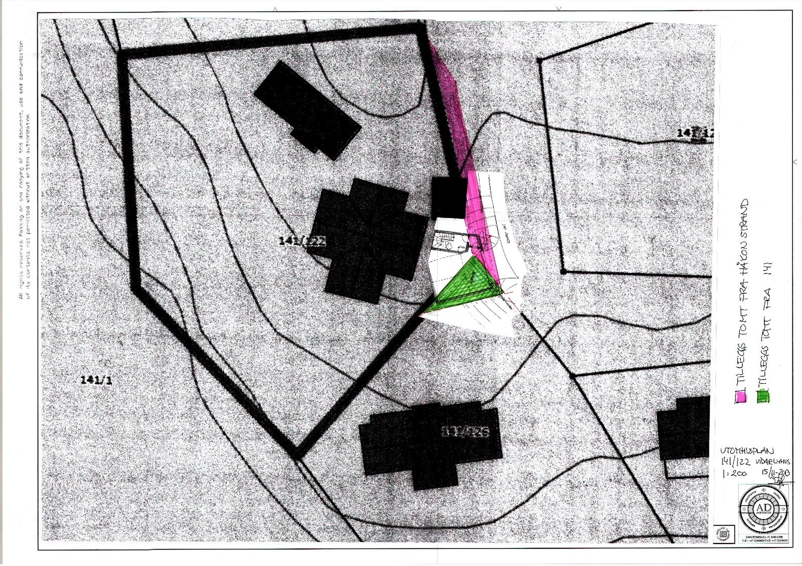 Illustrasjon - arkitekttegning innenfor gjeldende regulering Galleribilde
