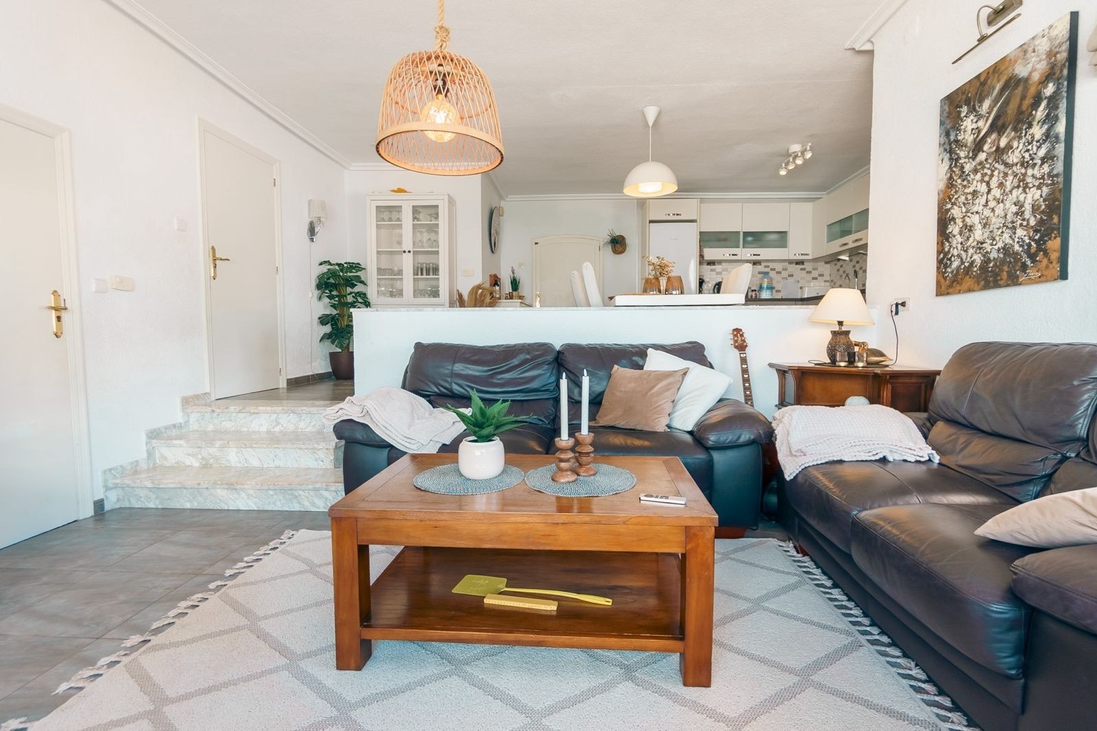 Varmekabler i gulvet, gasspeis og A/C Galleribilde