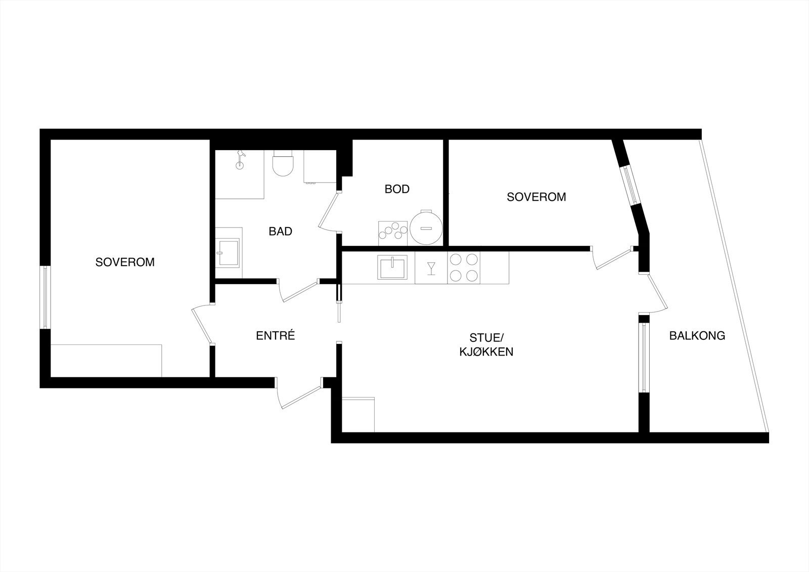 Planløsning. Galleribilde