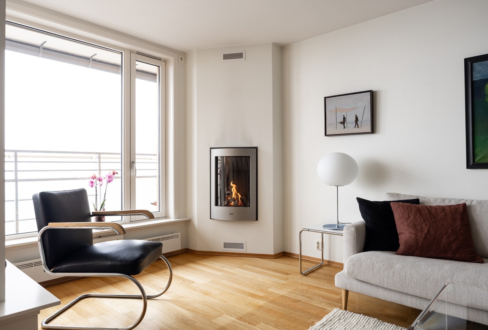 Gasspeis i hjørnet av stuen Galleribilde