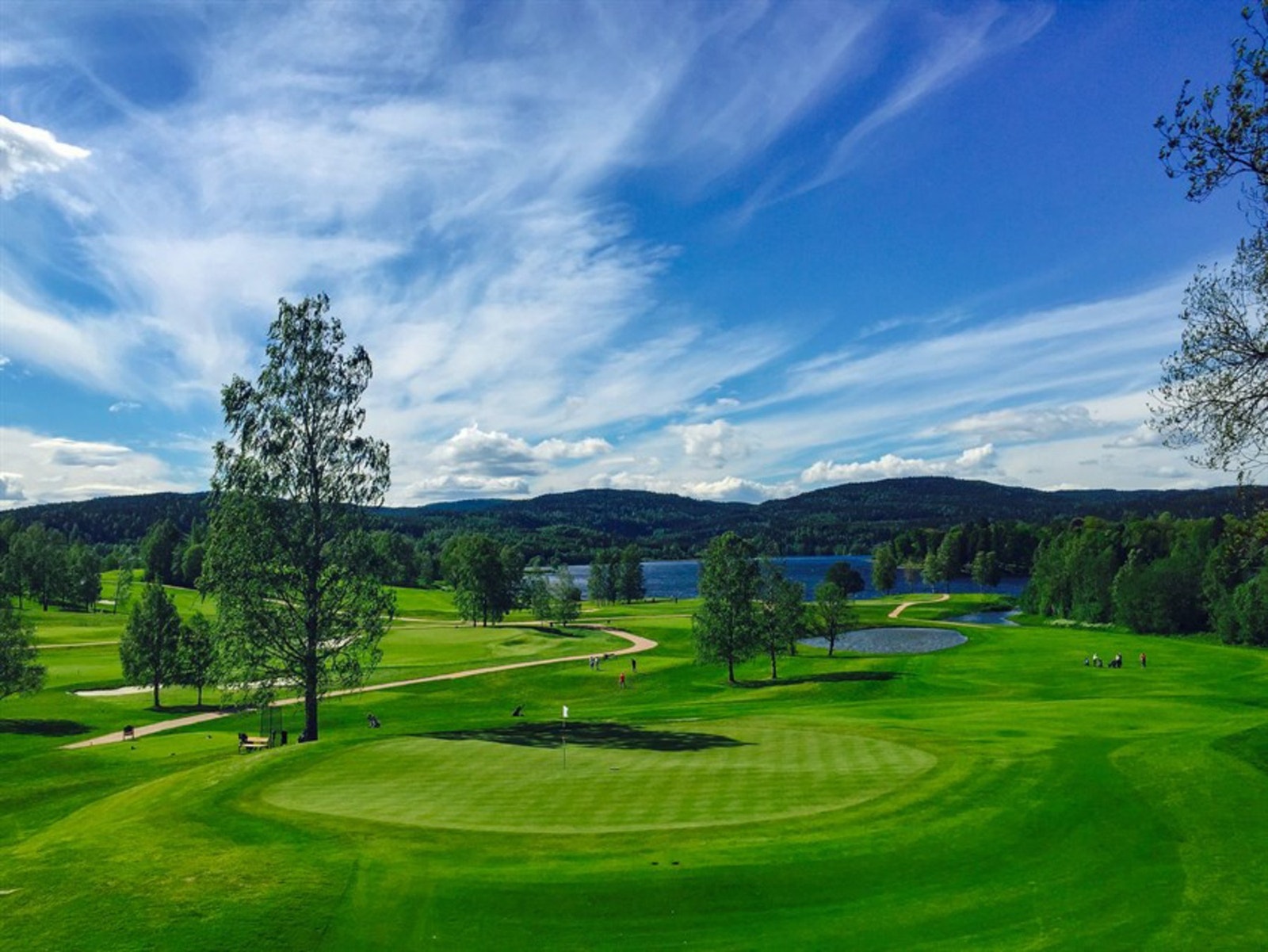 Kort vei til populære Oslo Golfklubb Galleribilde
