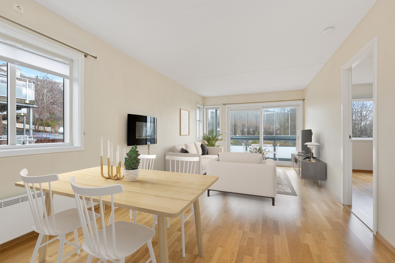 Velkommen til Osloveien 34E! (Digital møblering) Galleribilde