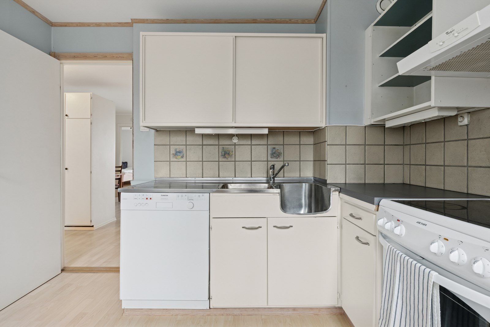 Hvitevarene på kjøkkenet medfølger. Galleribilde