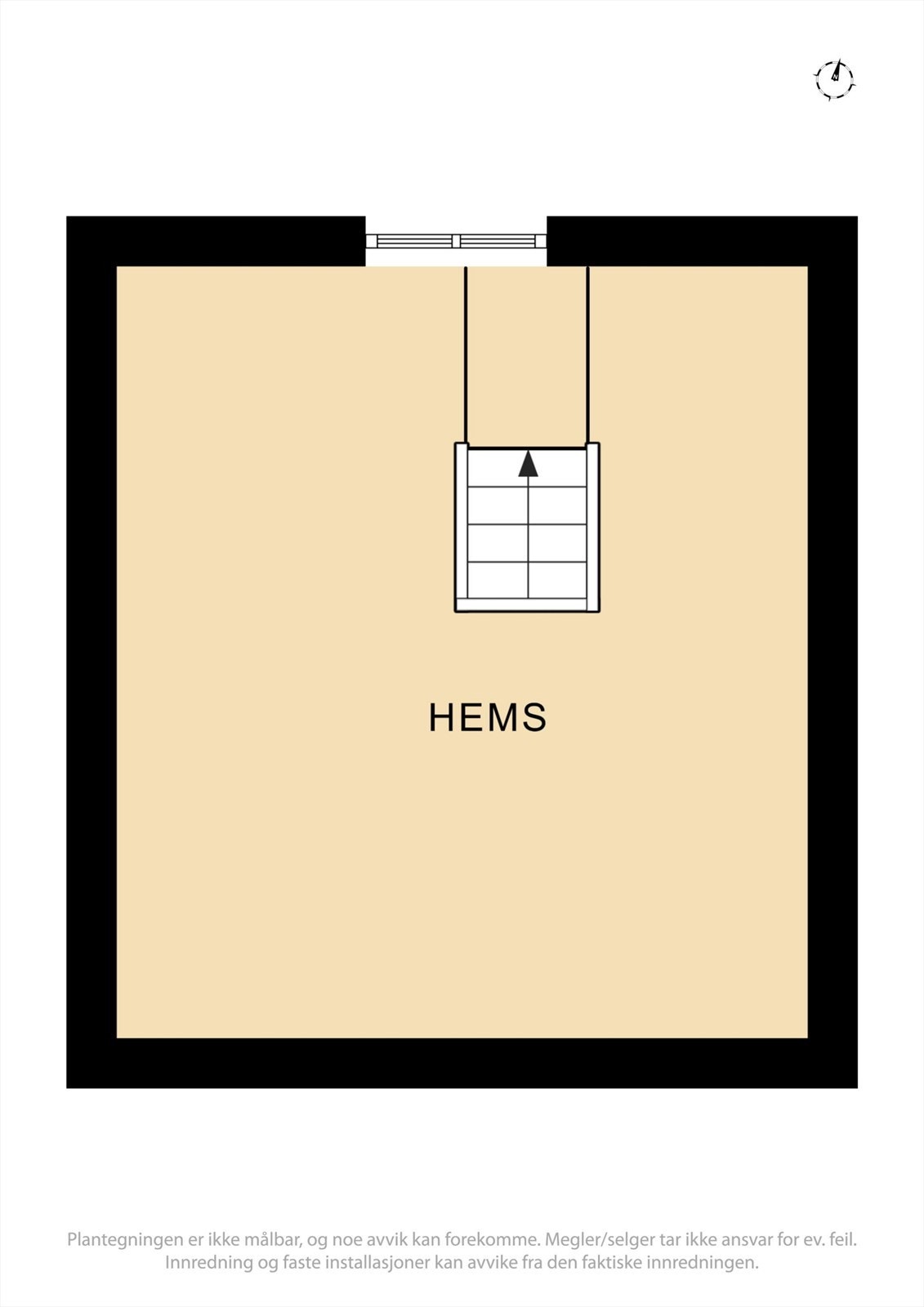 Plantegning hems. Galleribilde