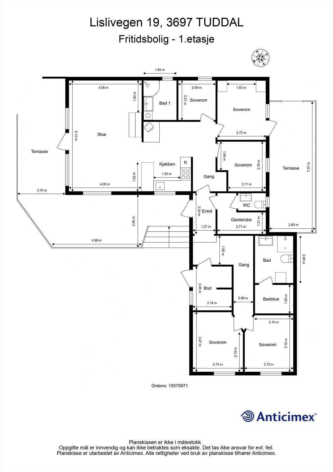 Plantegning. Galleribilde