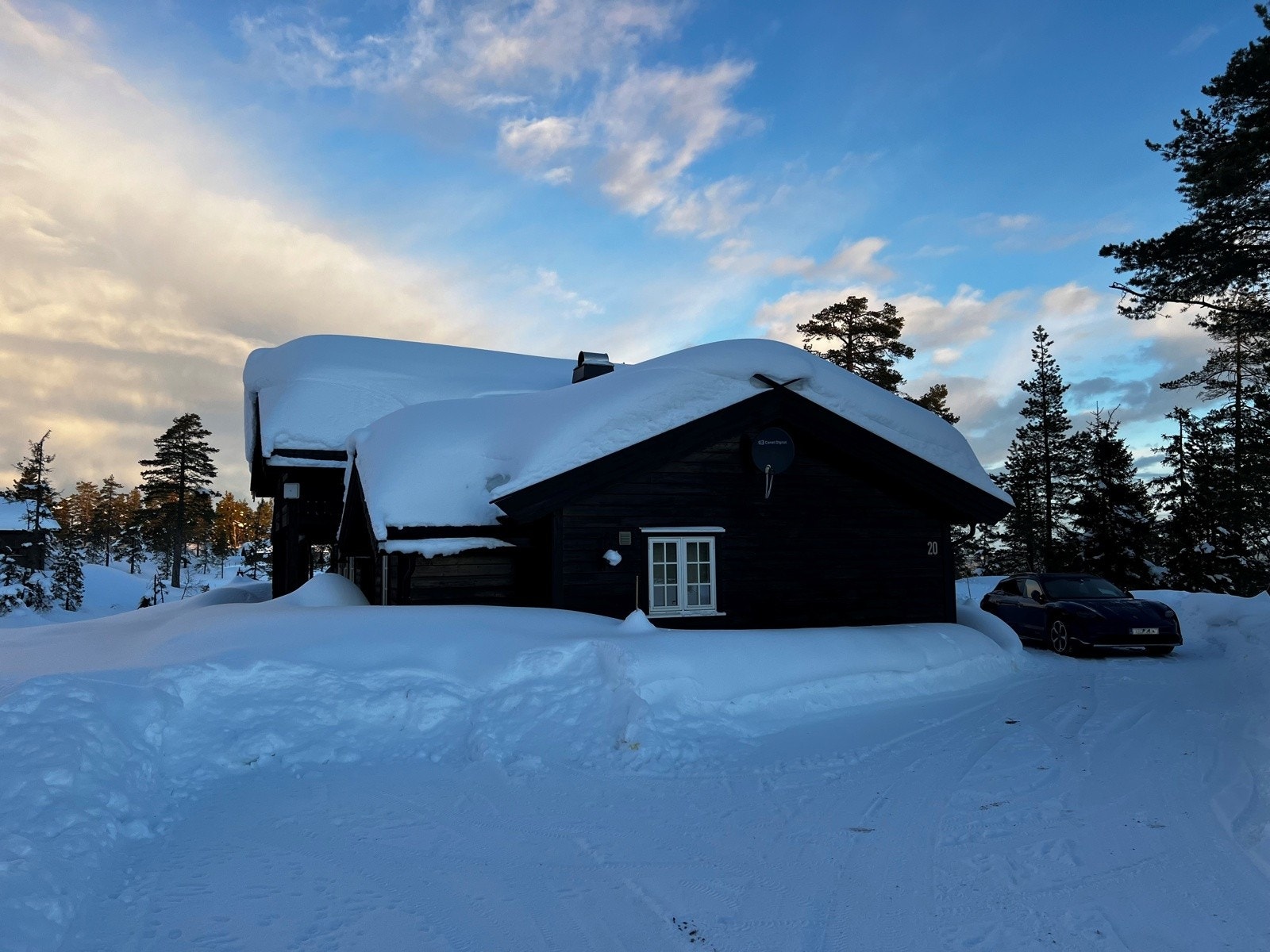 En nydelig vinterdag på Blefjell. (Selgers bilde) Galleribilde