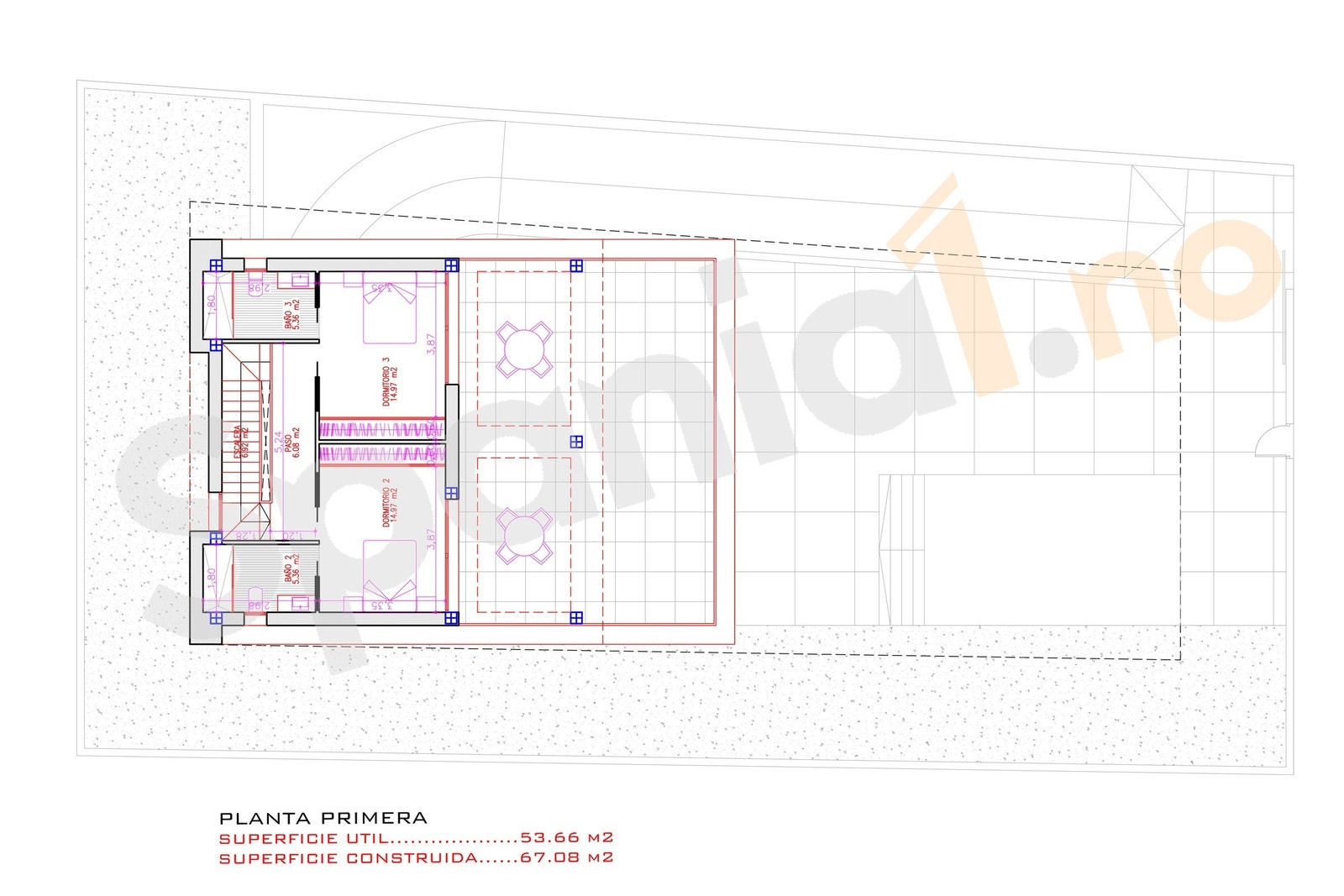 Plantegning 2. etg Galleribilde