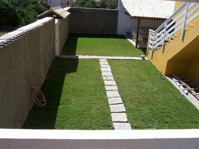 Siden av huset - ser ned mot bakgården Galleribilde