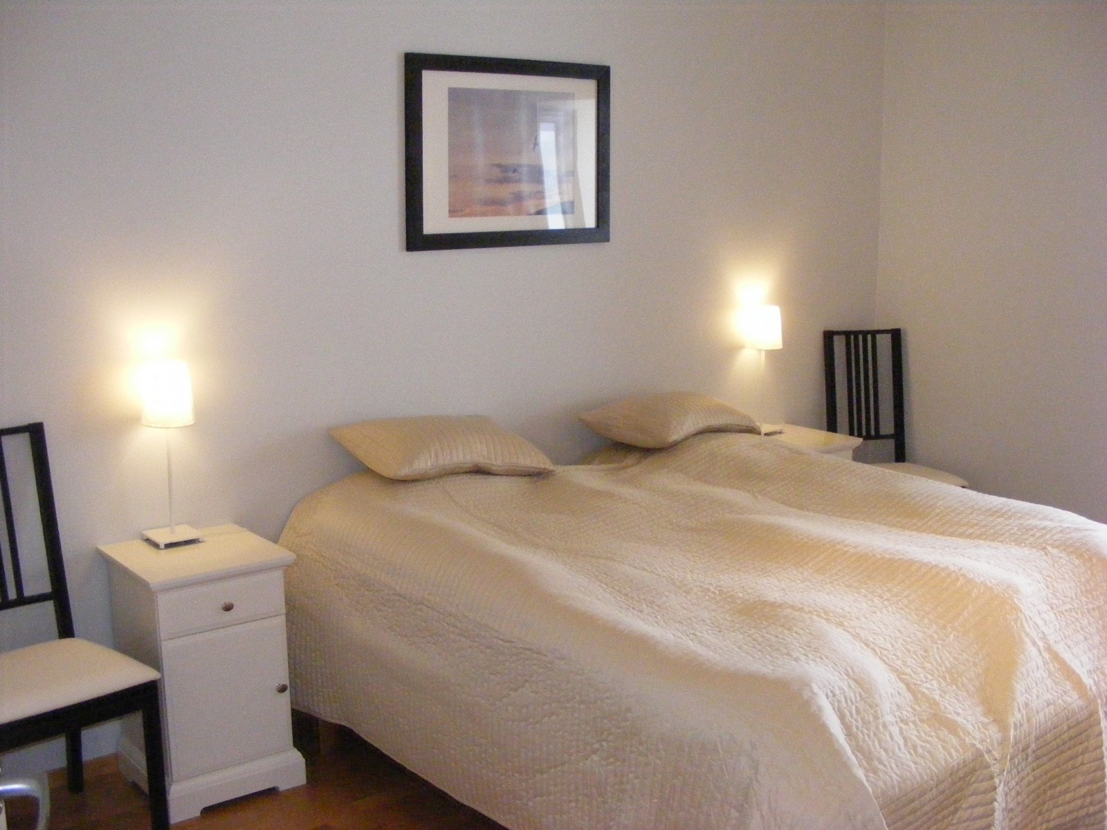 Hovedsoverom, Rommet er lyst og fint med god plass til møblering. Galleribilde