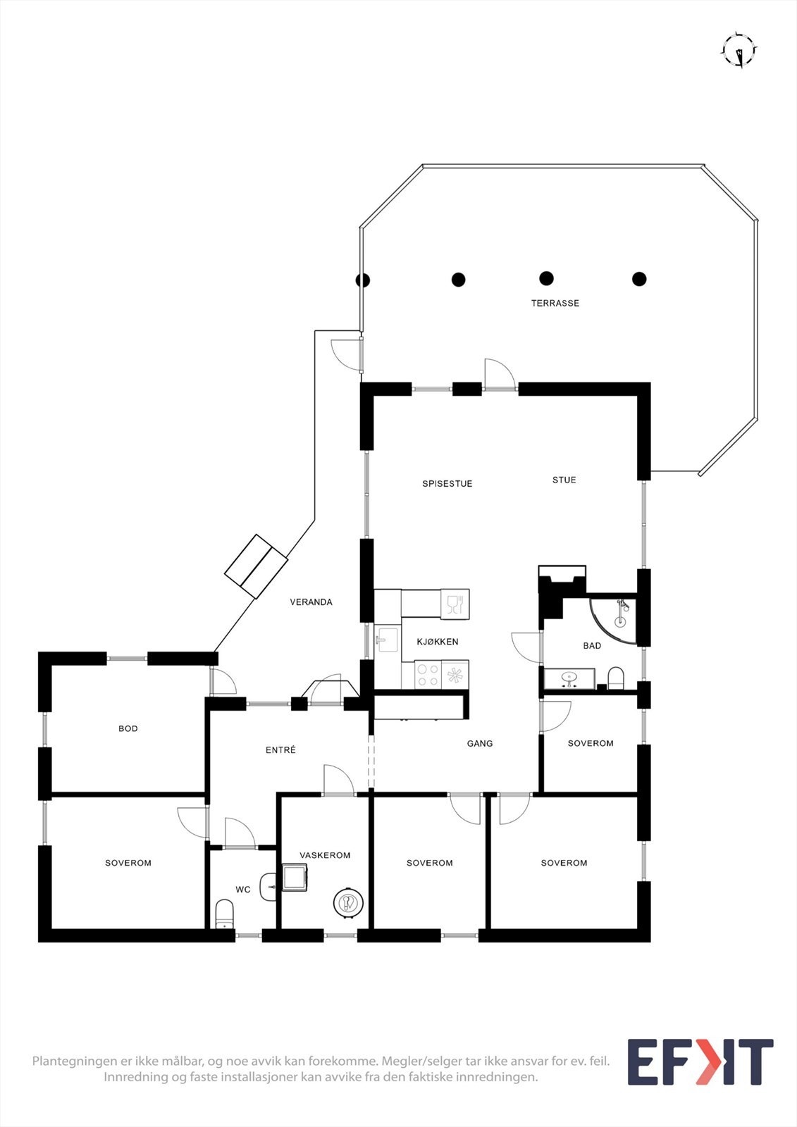 Plantegning. Galleribilde