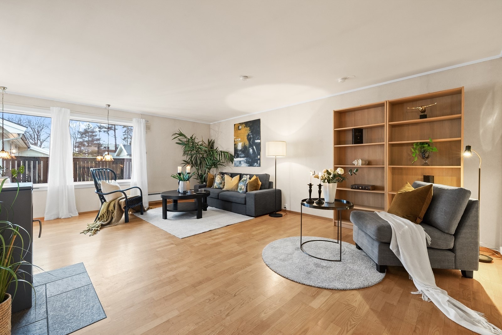 Velkommen til et innholdsrikt rekkehus på ett plan! Galleribilde