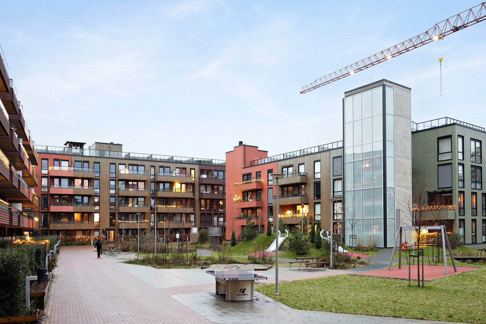 Lumanders Hage kan by på et flott og frodig gårdsrom. Galleribilde