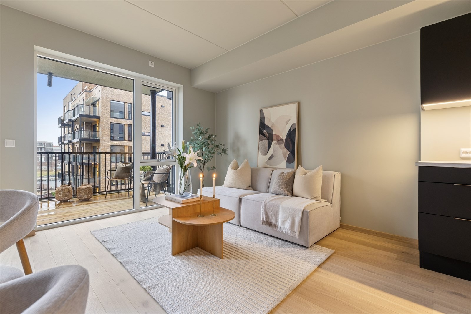 I denne lekre leiligheten kan du bo for kun kr 1 895,- pr. mnd. i felleskostnader. Galleribilde