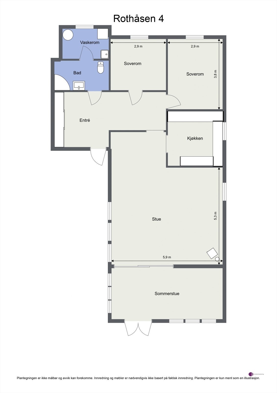 Plantegning. Galleribilde