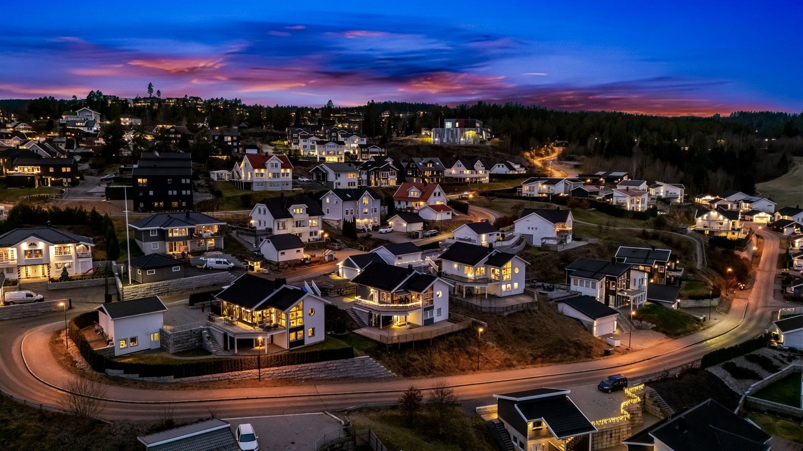 Dronefoto Galleribilde