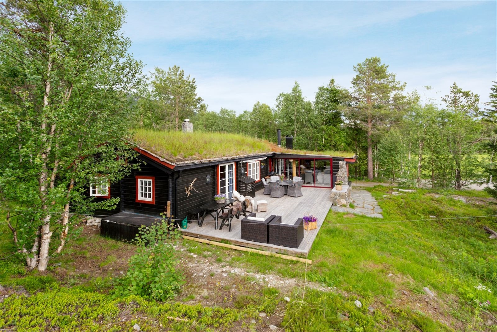 Dronebilde Galleribilde