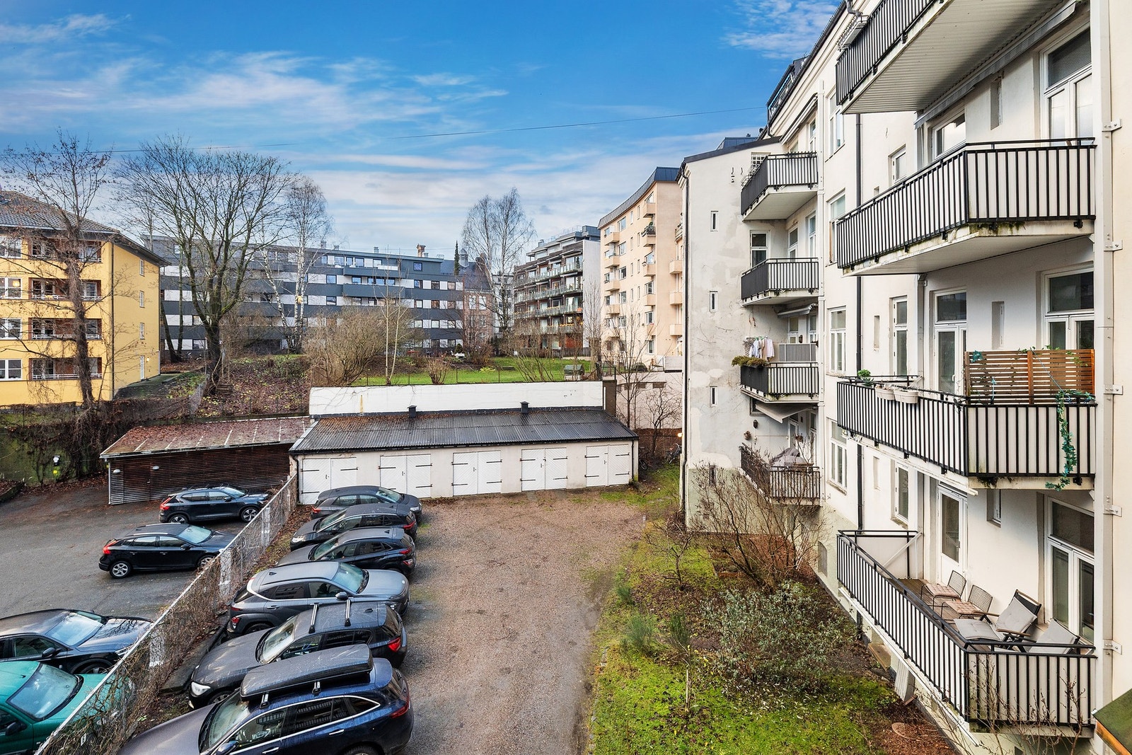 Rolig beliggenhet mot gårdsrom. Galleribilde