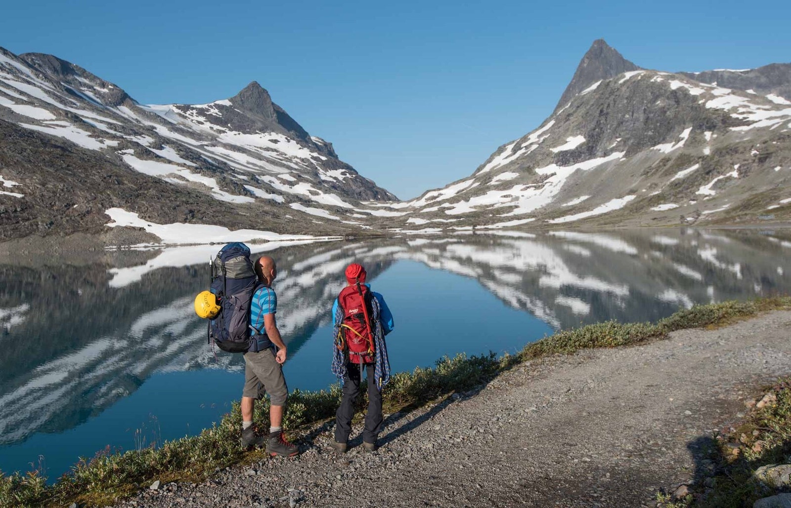 turen til Falketind (2057moh) er spektakulær Galleribilde