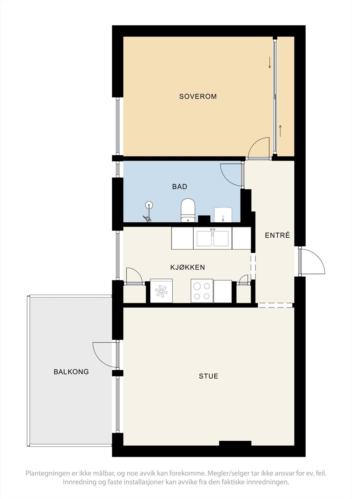 Plantegning. Galleribilde