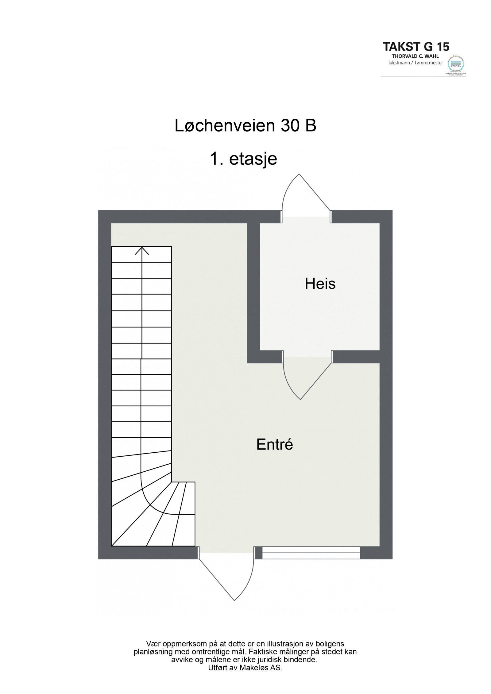 Planløsning første etasje. Galleribilde