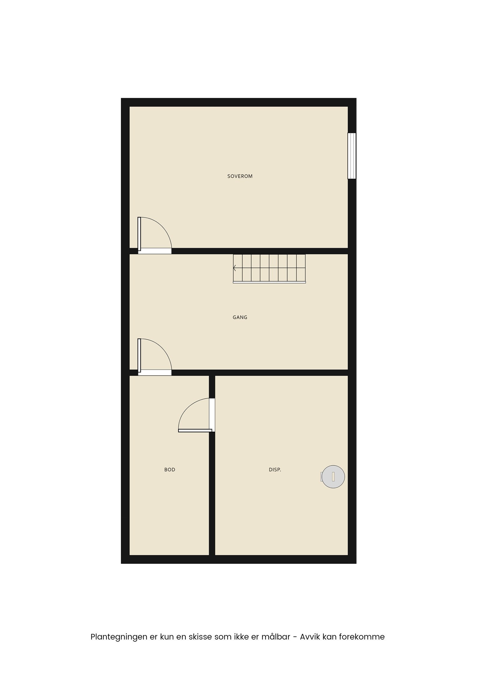 Plantegning kjeller Galleribilde