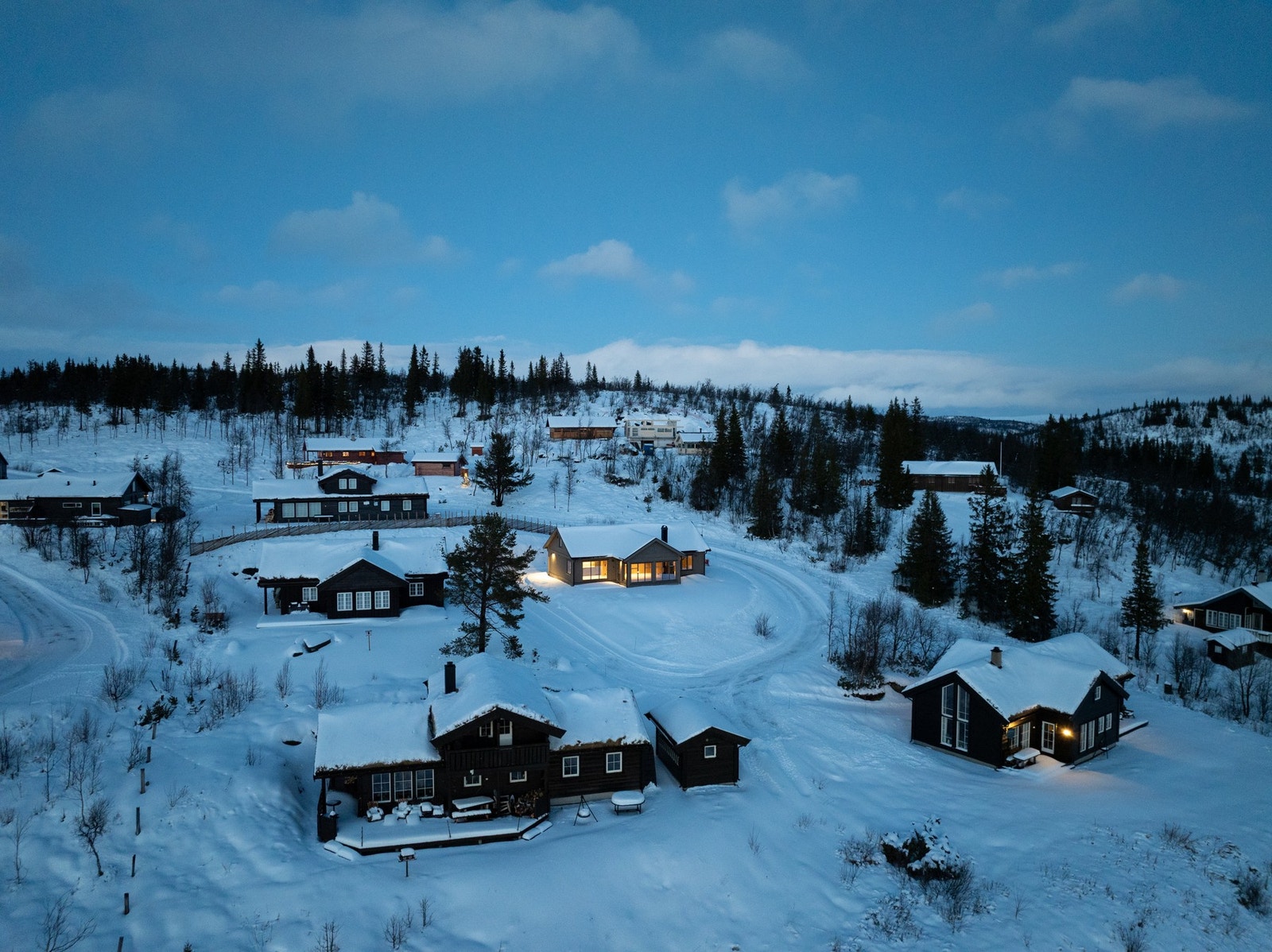 Åpent og fritt, her får du det beste av utsikt og solforhold hele året. Galleribilde