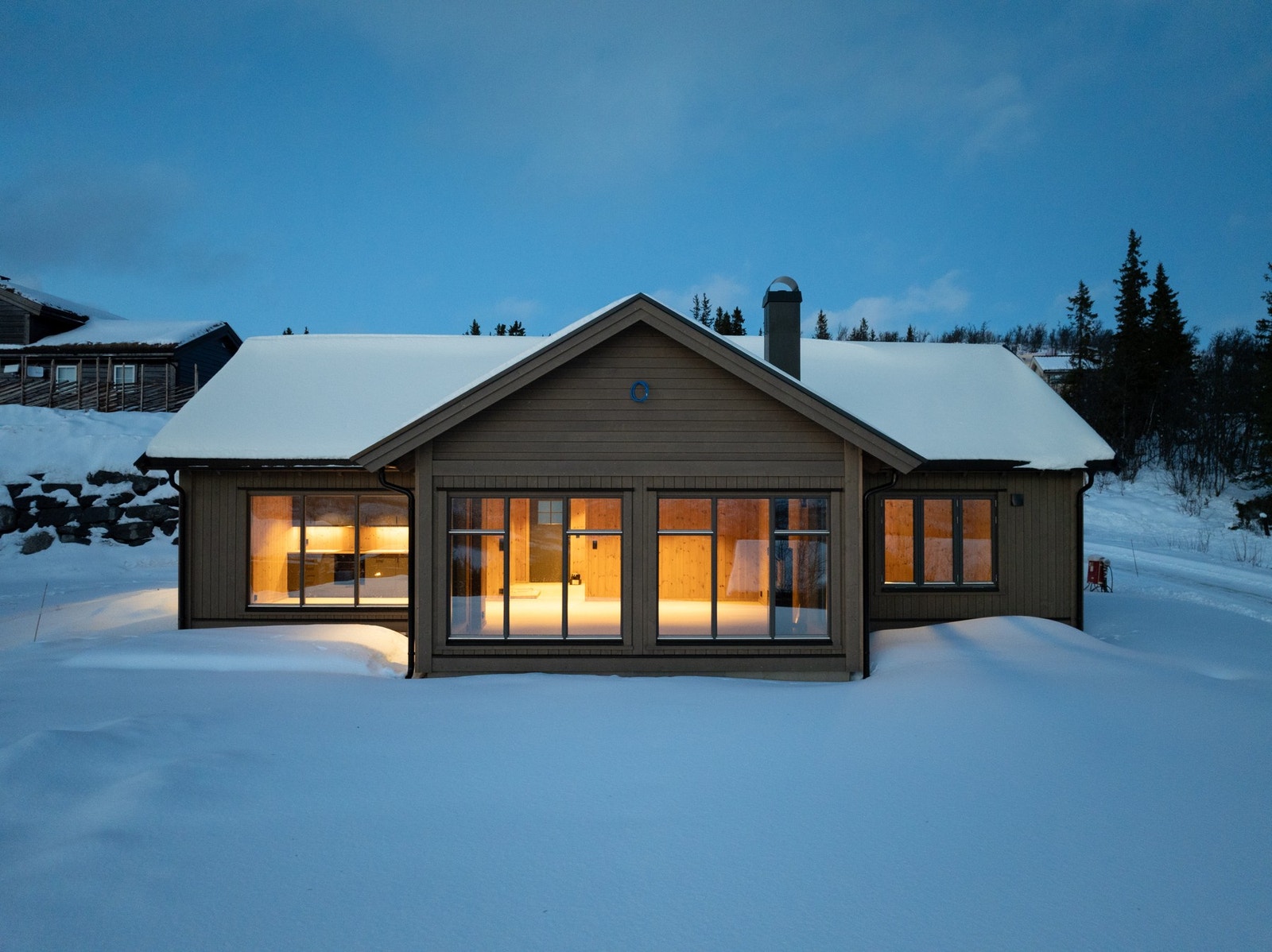 Her nyter du sene kvelder til solnedgang og blåtimen. Galleribilde