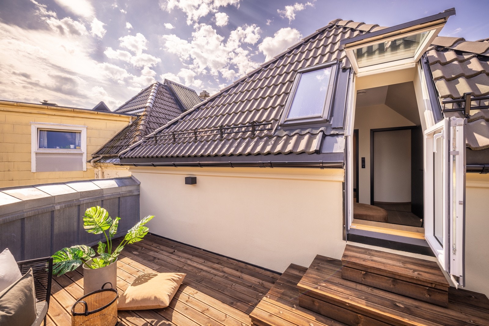 - Terrassen måler 16 kvm - Galleribilde