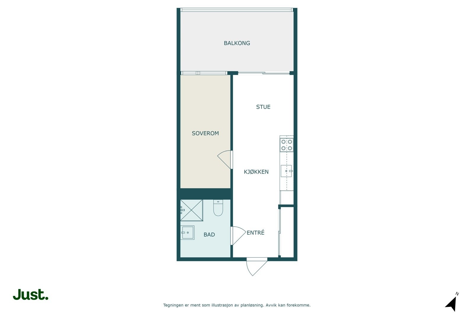 Planskisse. Galleribilde