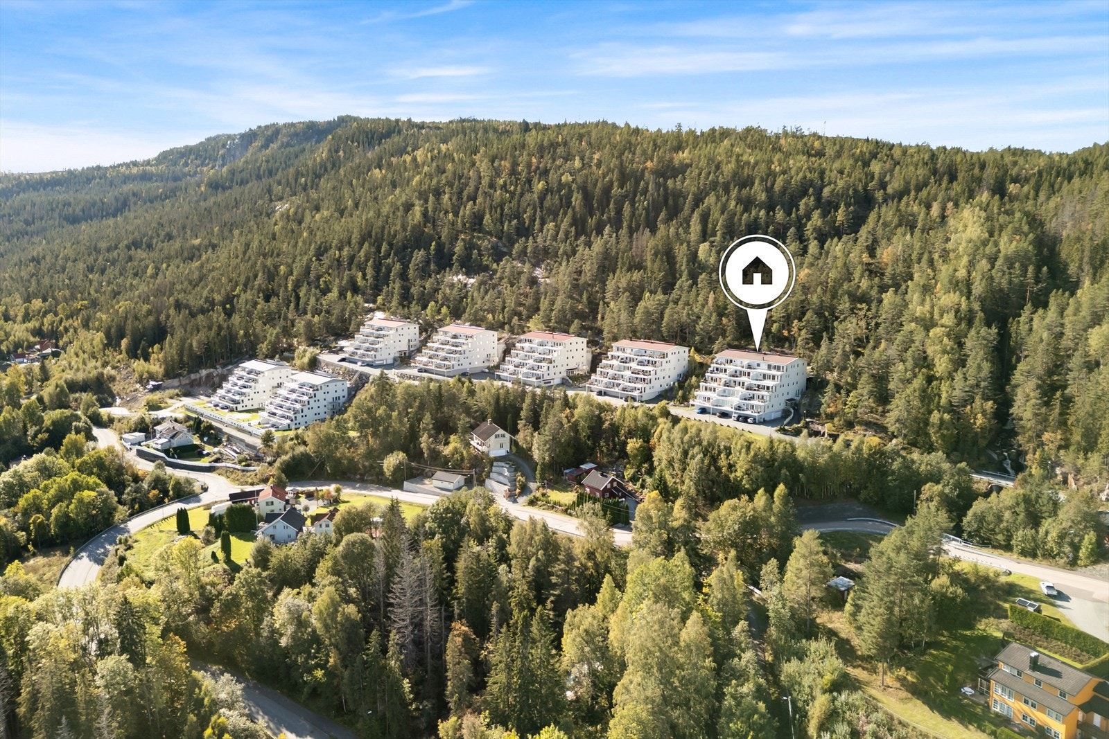 Leiligheten ligger i 3 etasje. Galleribilde