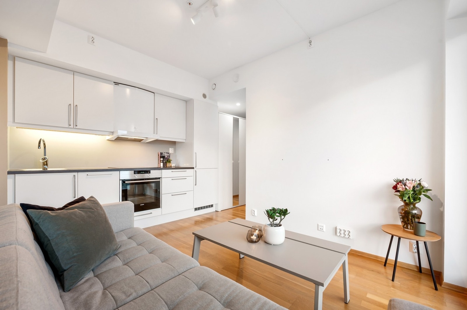 En pen og lys 2-romsleilighet med sentral beliggenhet på Lade. Galleribilde