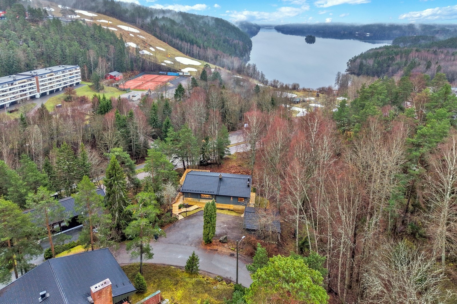 Kort vei til Ingierkollen Slalåmbakke Galleribilde