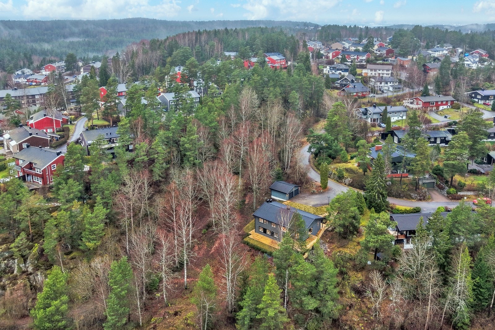 Etablert og rolig villaområde med kort vei til Kolbotn Galleribilde