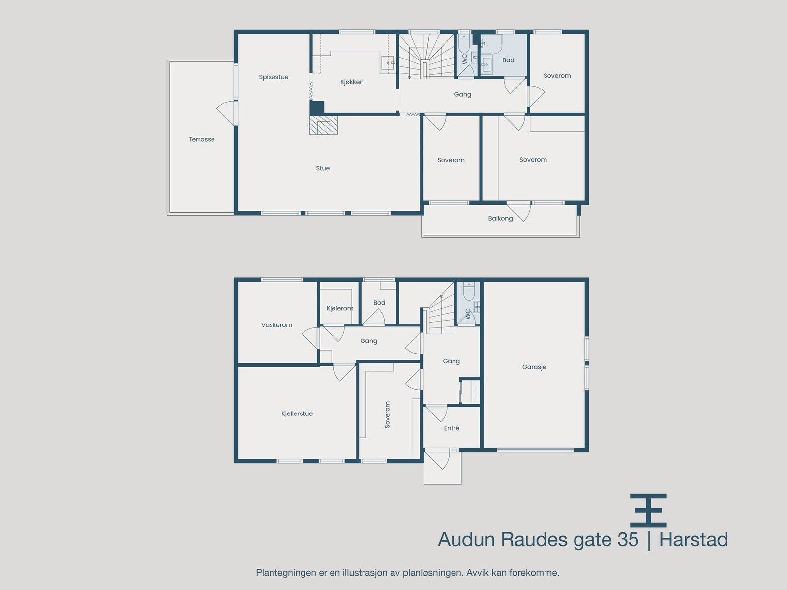 Plantegninger samlet Galleribilde