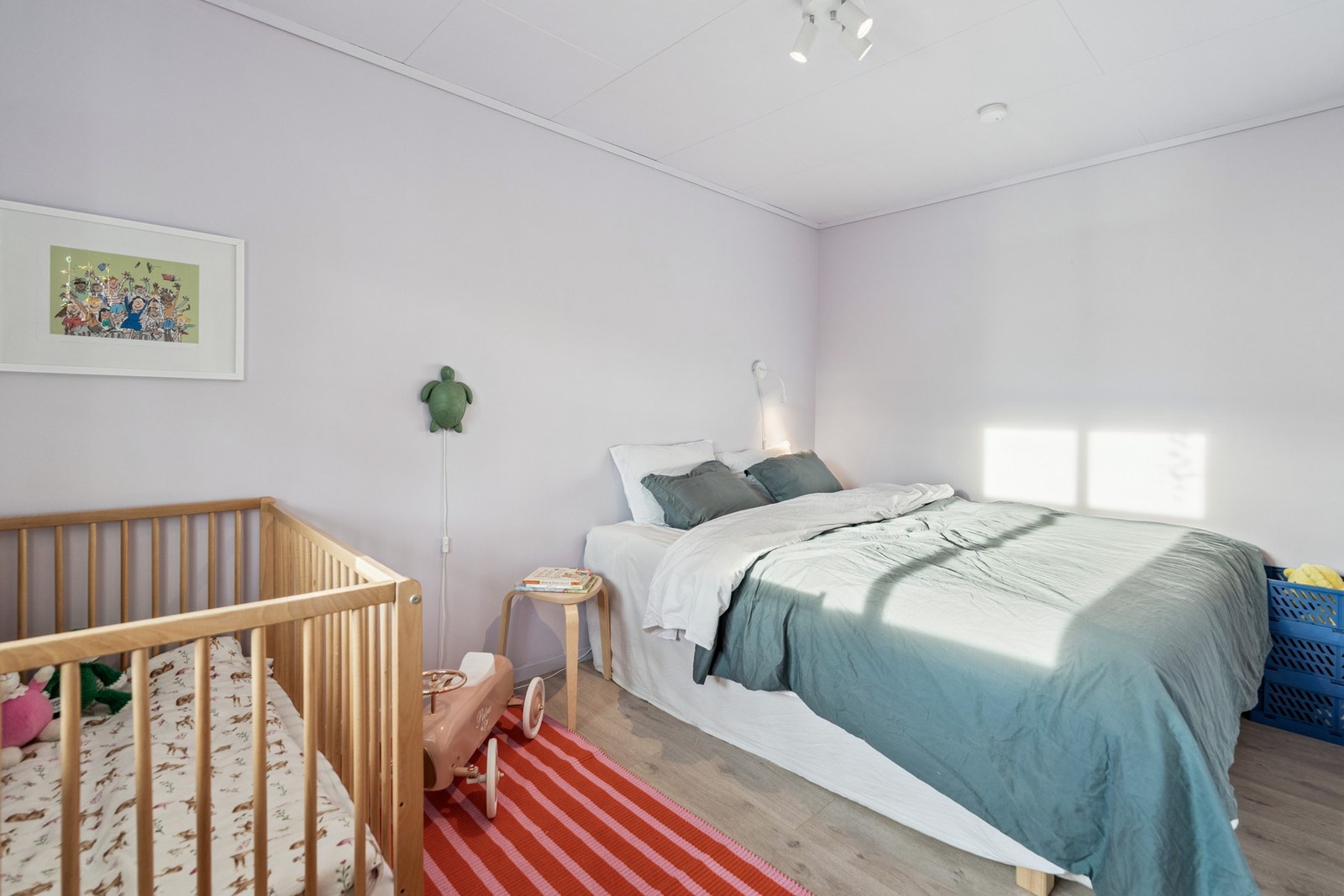 Begge soverommene er romslige Galleribilde