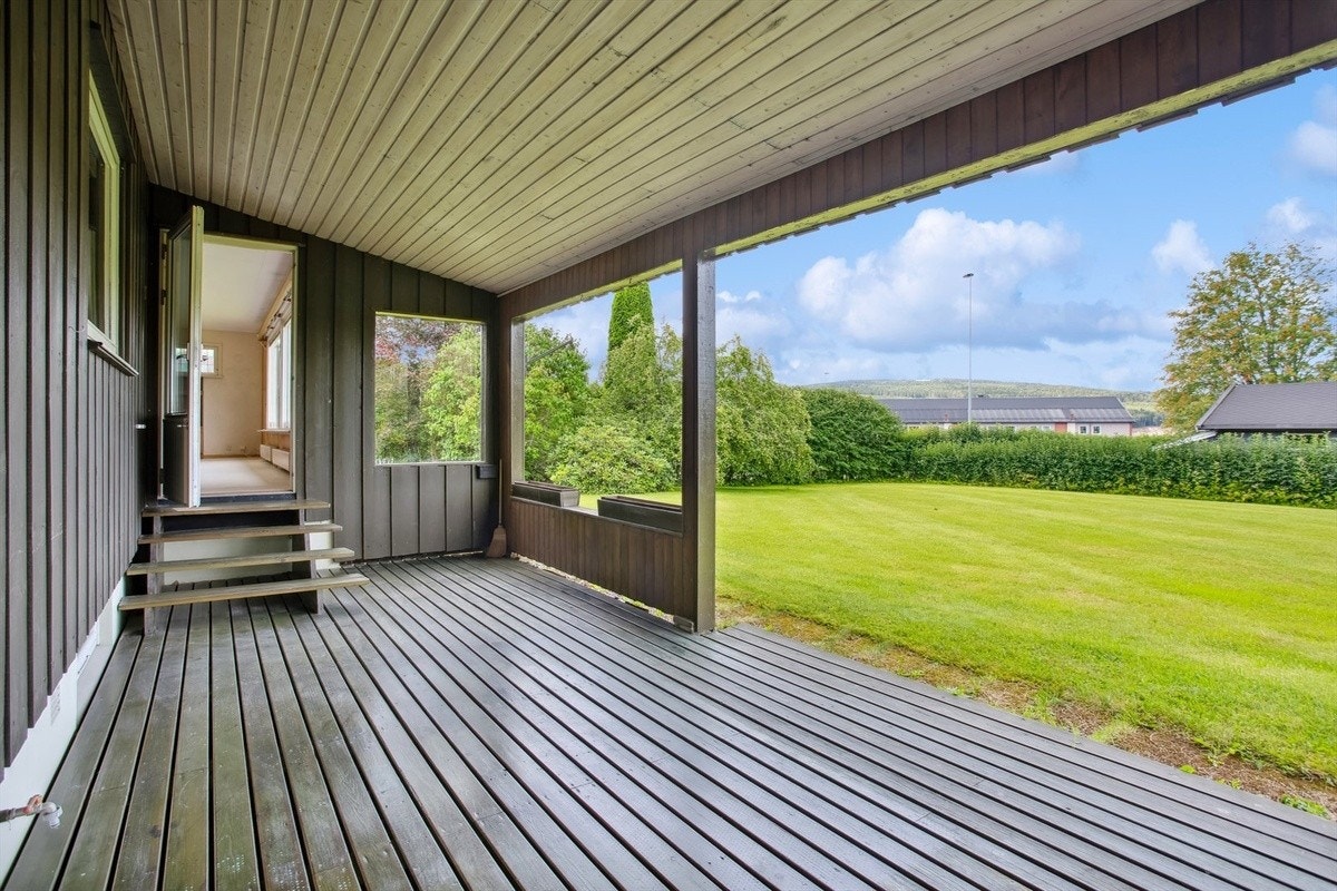 Overbygd terasse Galleribilde