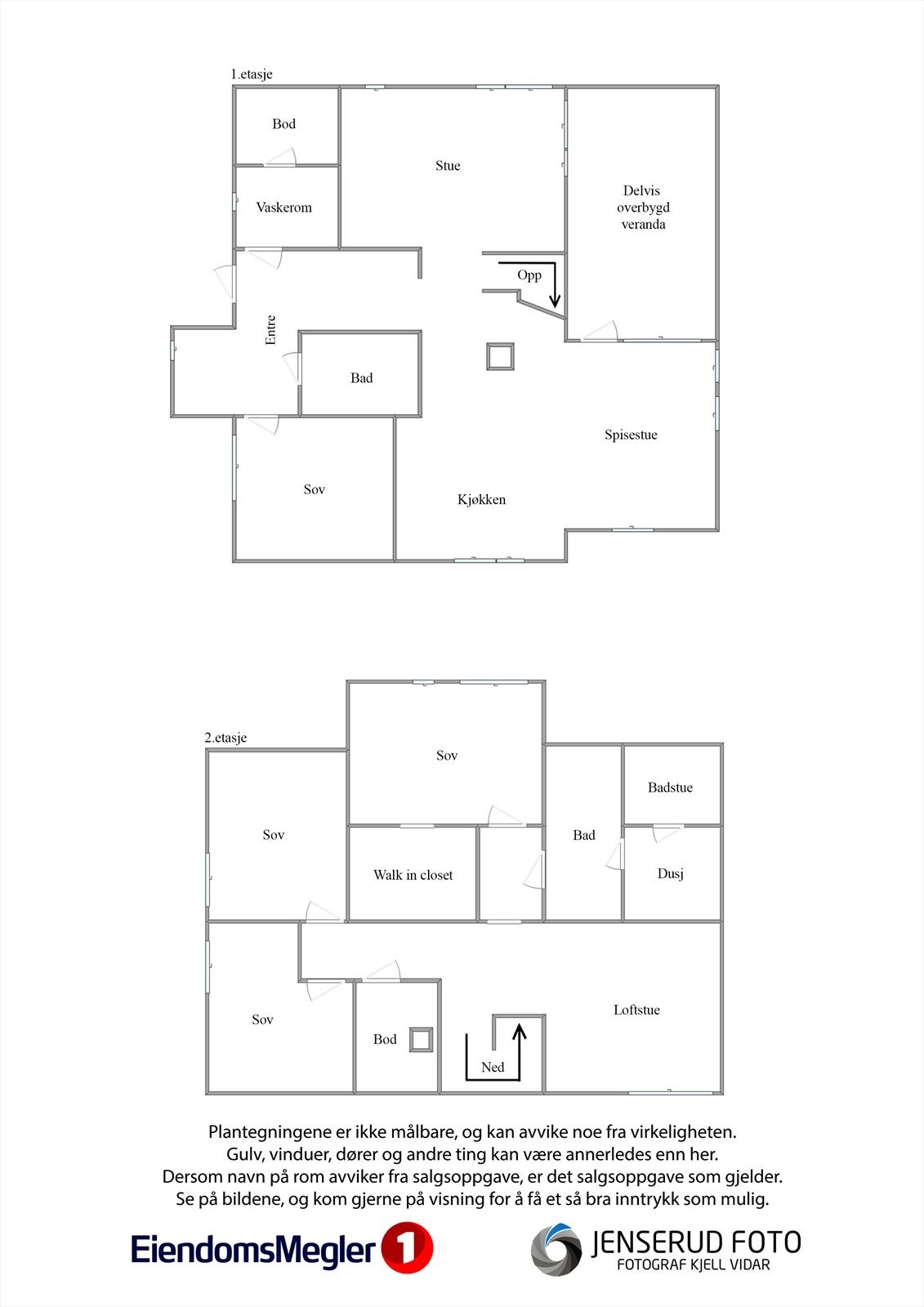 Plantegning Jarhaugvegen 51 Galleribilde