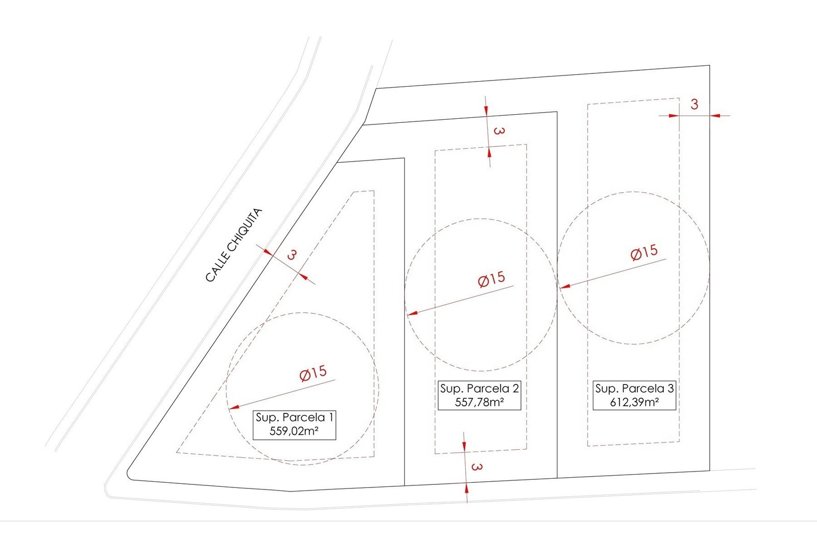 Oversikt tomtene Galleribilde