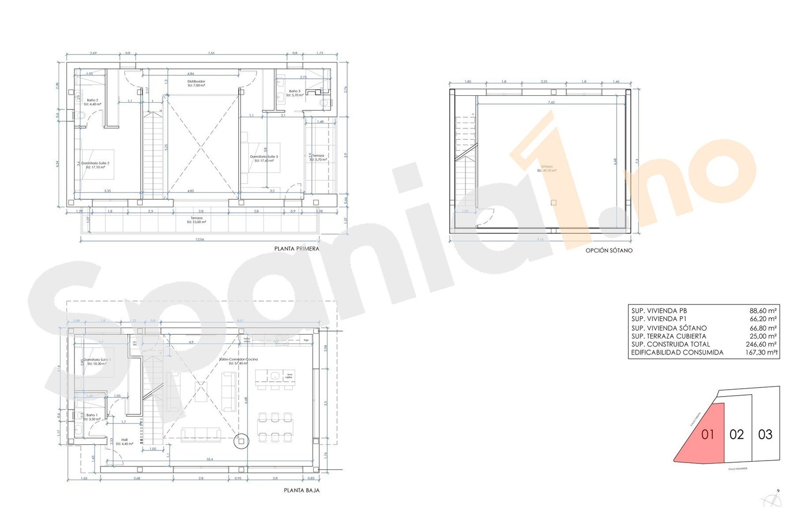 Plantegning villa1 Galleribilde