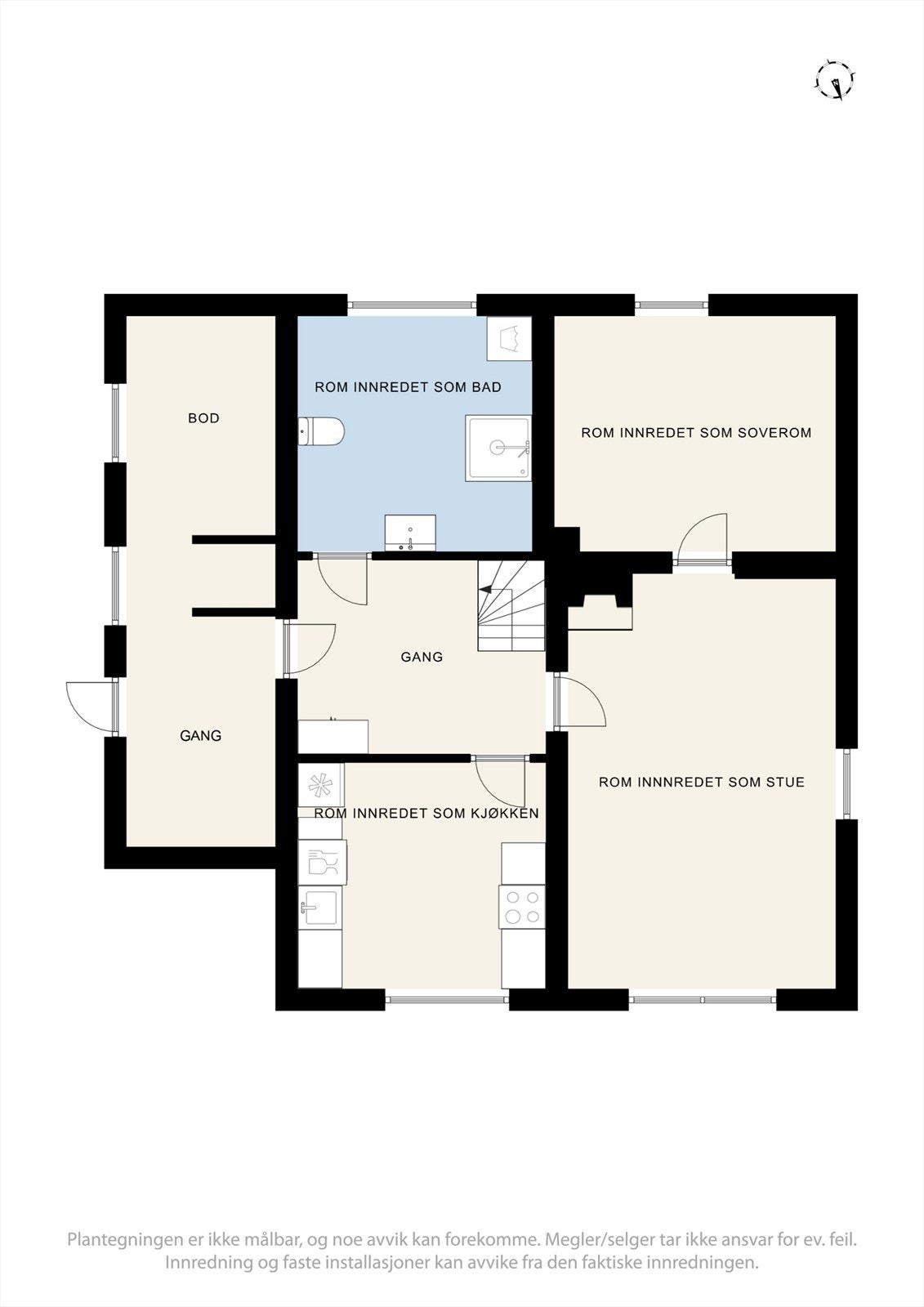 Kjeller - Se punkt "ferdigattest". Galleribilde