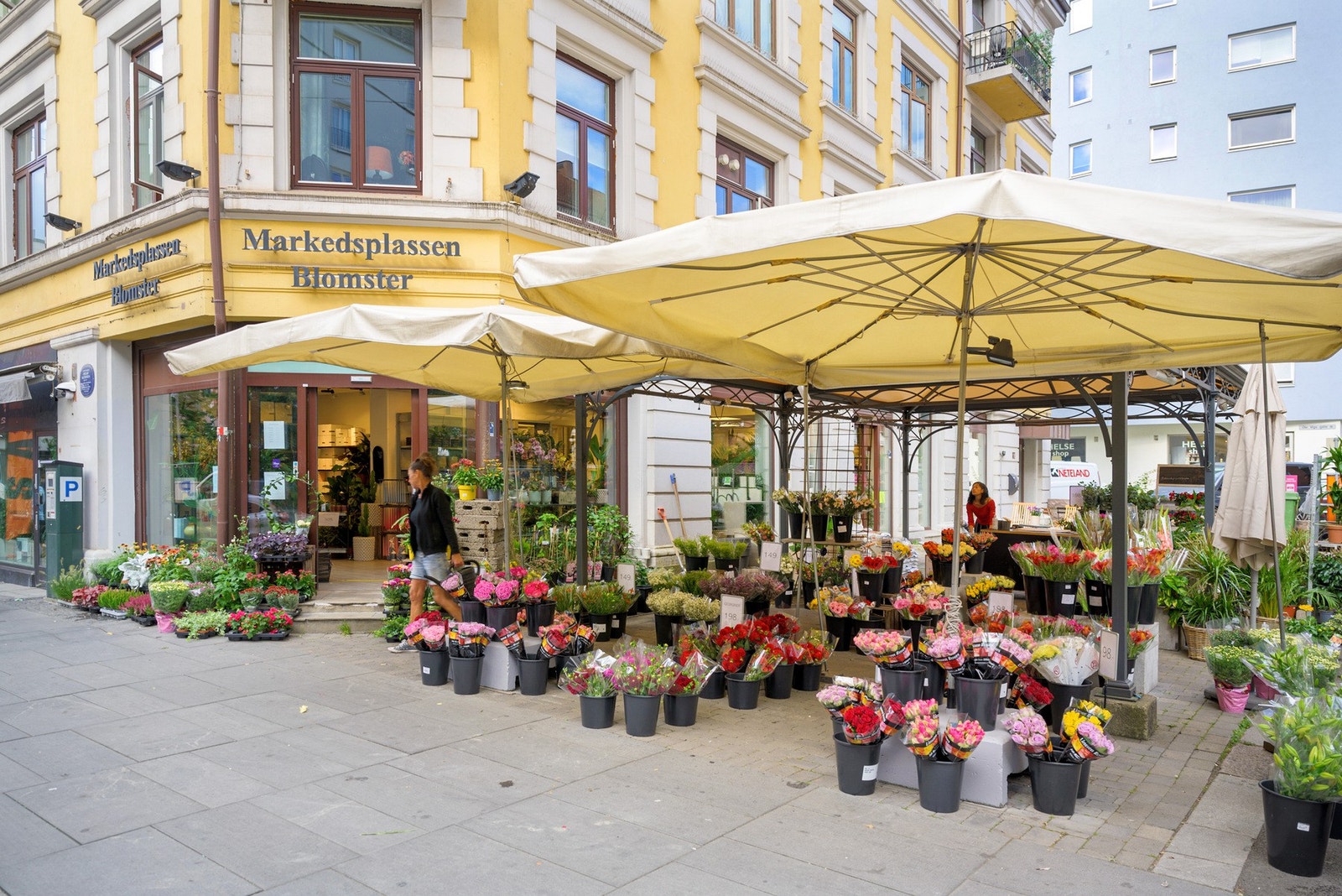 Blomsterbutikk i Bogstadveien Galleribilde