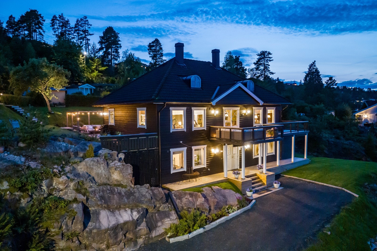 Kveldsstemning Galleribilde