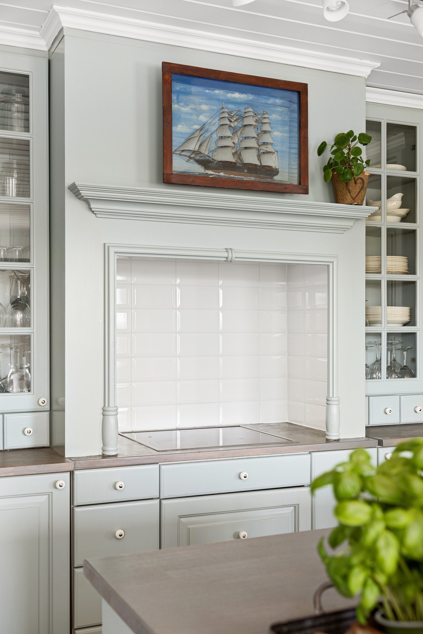 Innebygd stekeplate Galleribilde