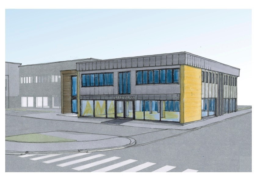 Fasade etter rehabilitering Galleribilde